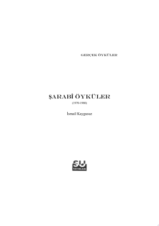 Şarabı Öyküler