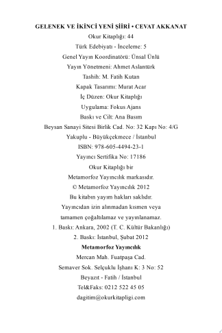 İkinci Yeni Olayı
