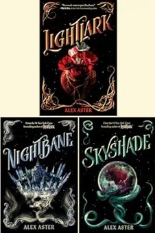 Lightlark Saga Book, 3 Books Collection Set, Lightlark, Nightbane, Skyshade, by Alex Aster