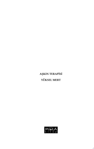 Aşkın Terapisi