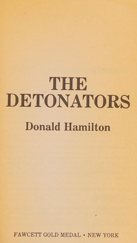 THE DETONATORS (Matt Helm, No 22)