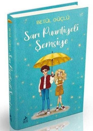 Sari Puantiyeli Semsiye